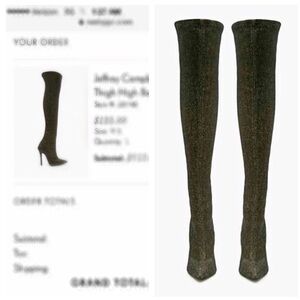 Jeffrey Campbell Kinki Thigh High Boot (Size 9.5)